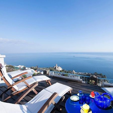 Perla Nel Blu Villa Affacciata Sul Mare Conca dei Marini Exteriör bild