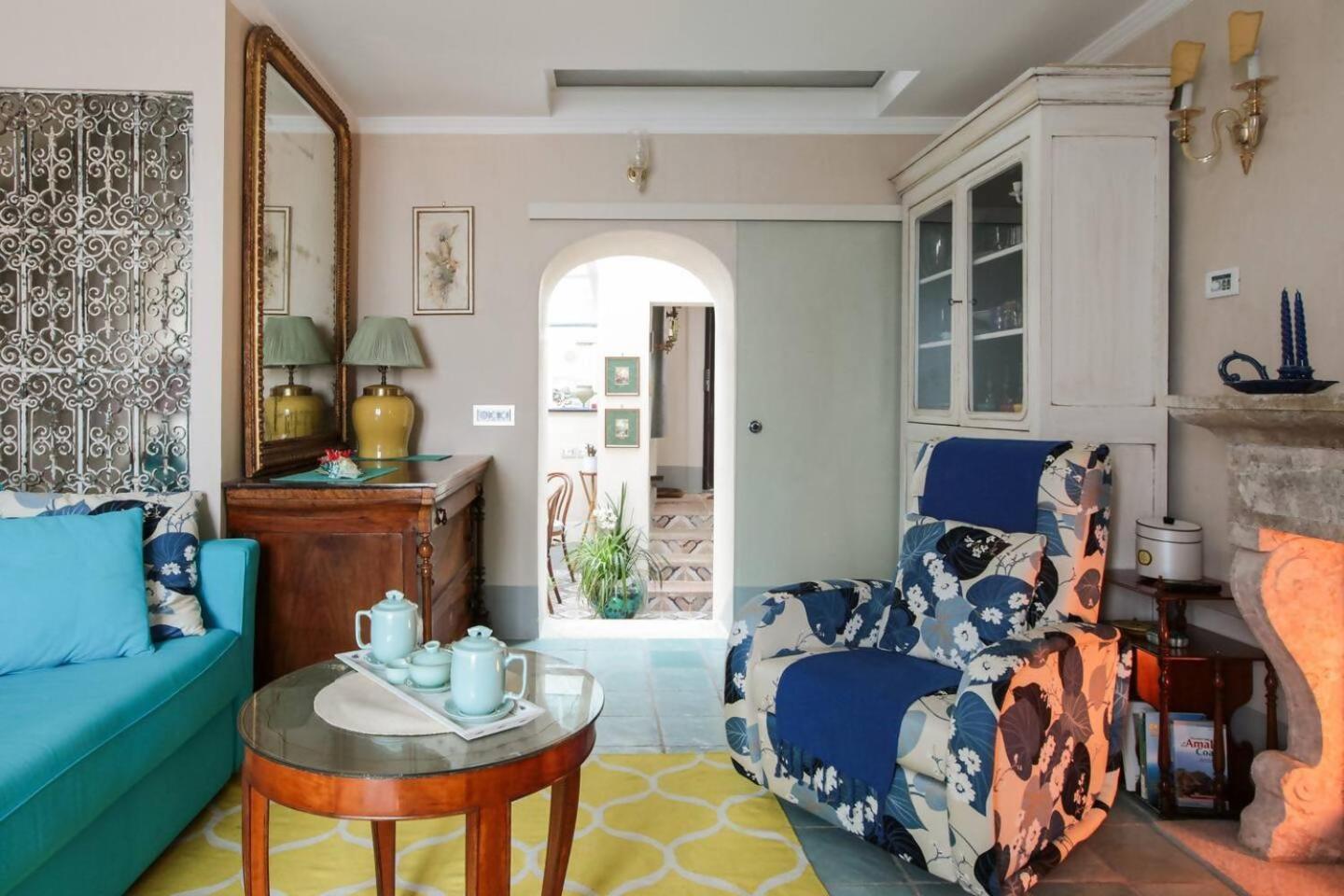 Perla Nel Blu Villa Affacciata Sul Mare Conca dei Marini Exteriör bild