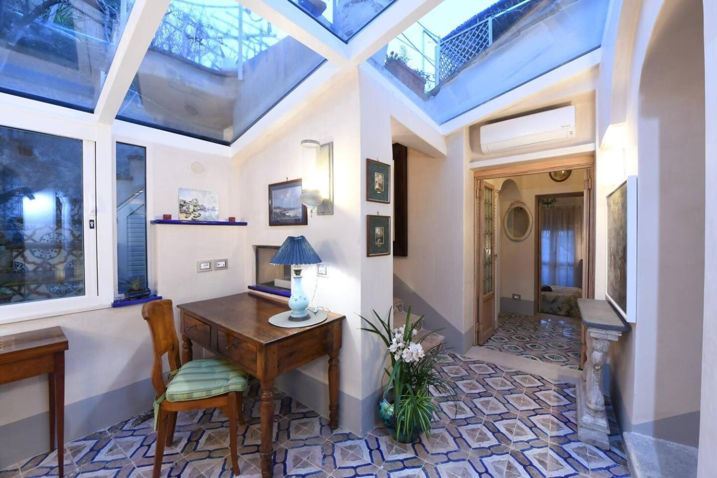 Perla Nel Blu Villa Affacciata Sul Mare Conca dei Marini Exteriör bild